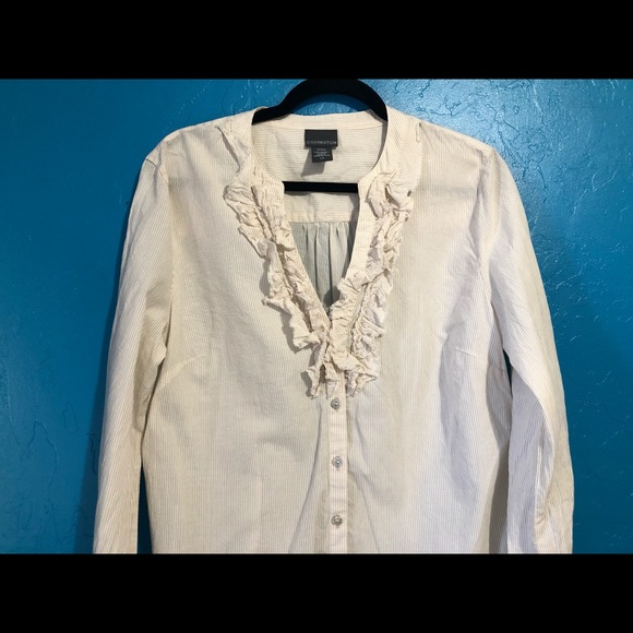 Ladies Covington Button Down - Picture 3 of 7